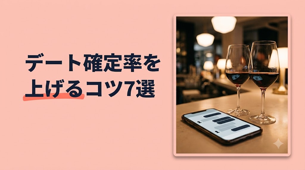 【メッセージ術】Koyoiで断られない誘い方｜デート確定率を上げるコツ7選 - FEATURED