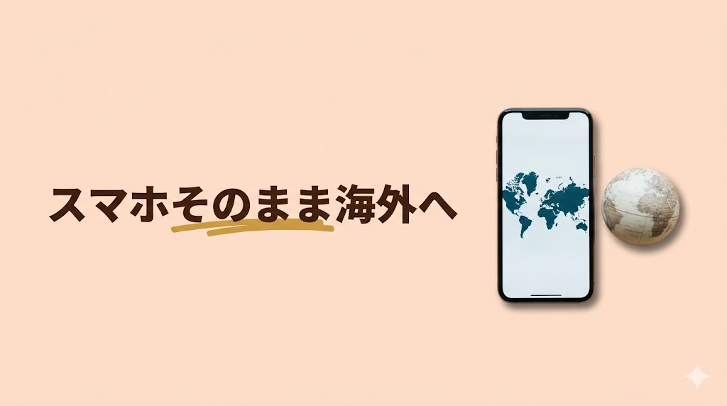 91カ国でSIM入替不要！JALモバイル powered by ahamo（アハモ）の海外ローミングが旅好きに刺さる理由 - FEATURED