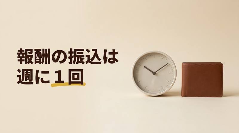 【Uber Eats配達員の給料日はいつ？】月曜締め→火〜水曜に振込｜配達した曜日別の入金日と出前館(月2回)との比較 - H2-01