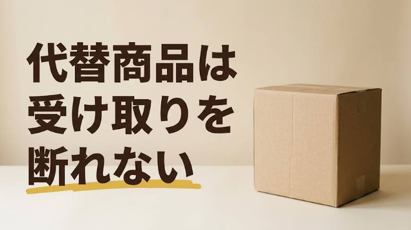 【OniGO(オニゴー)で欠品したらどうなる？】代替商品と返金の選び方｜欠品で手数料・送料は増えない仕組みを試算 - H2-02